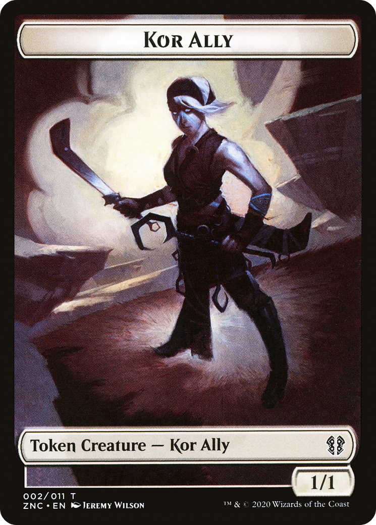 Kor Ally (TZNC-002) [Zendikar Rising Commander Tokens]