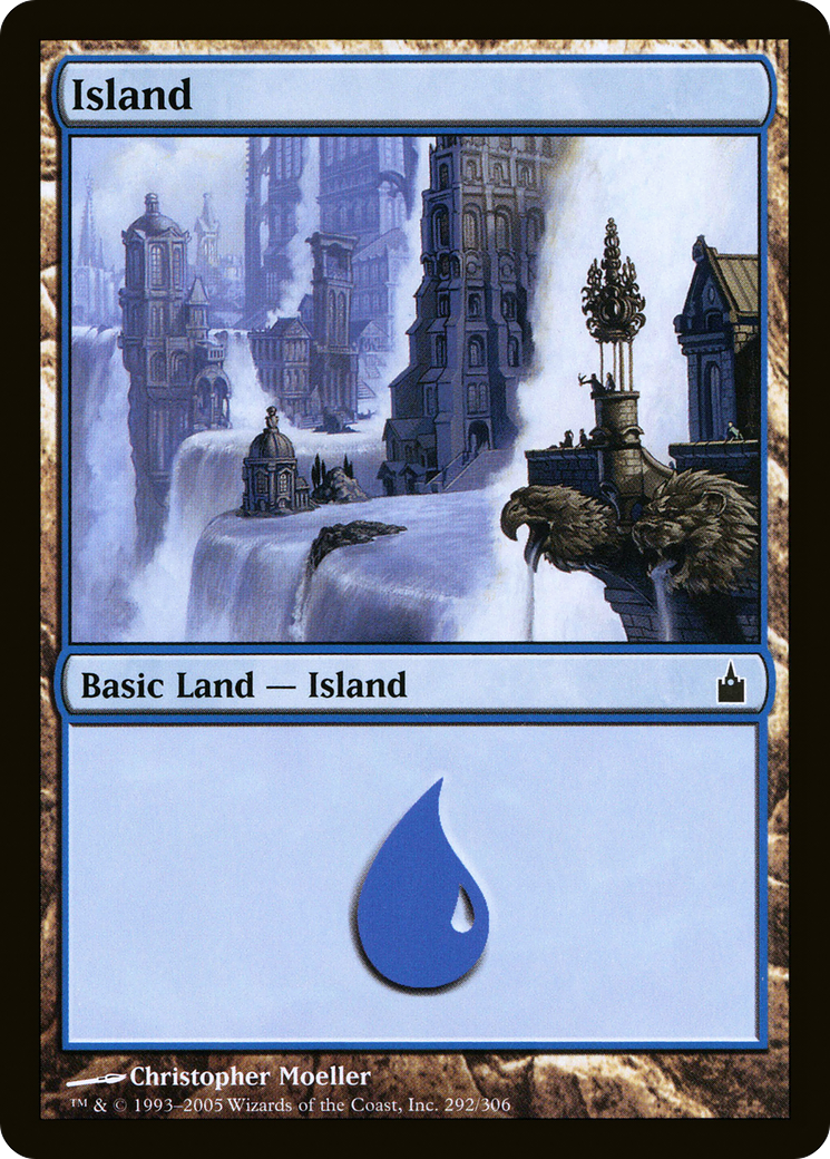 Island (RAV-292) [Ravnica: City of Guilds]