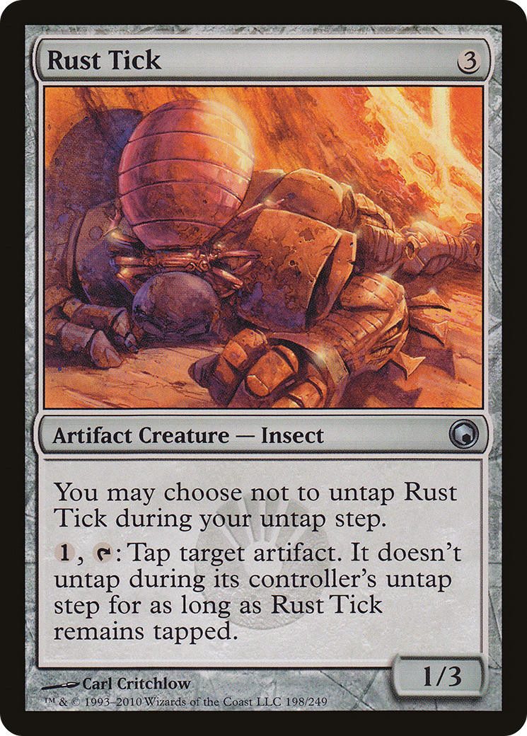 Rust Tick (SOM-198) [Scars of Mirrodin] Foil