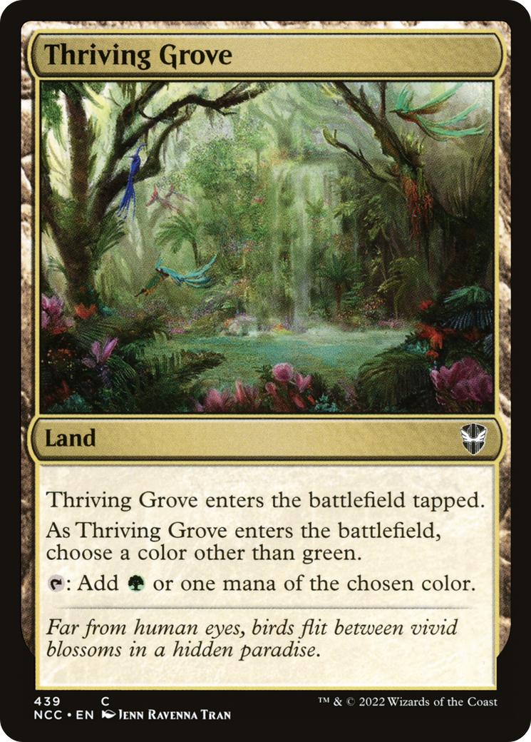 Thriving Grove (NCC-439) [New Capenna Commander]