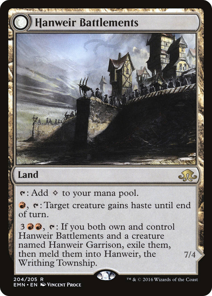 Hanweir Battlements (EMN-204) [Eldritch Moon]