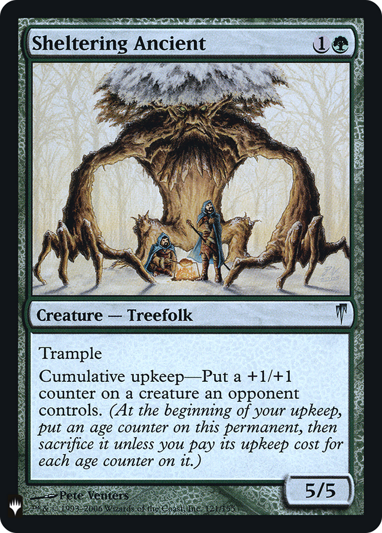 Sheltering Ancient (LIST-CSP-121) [The List] Foil