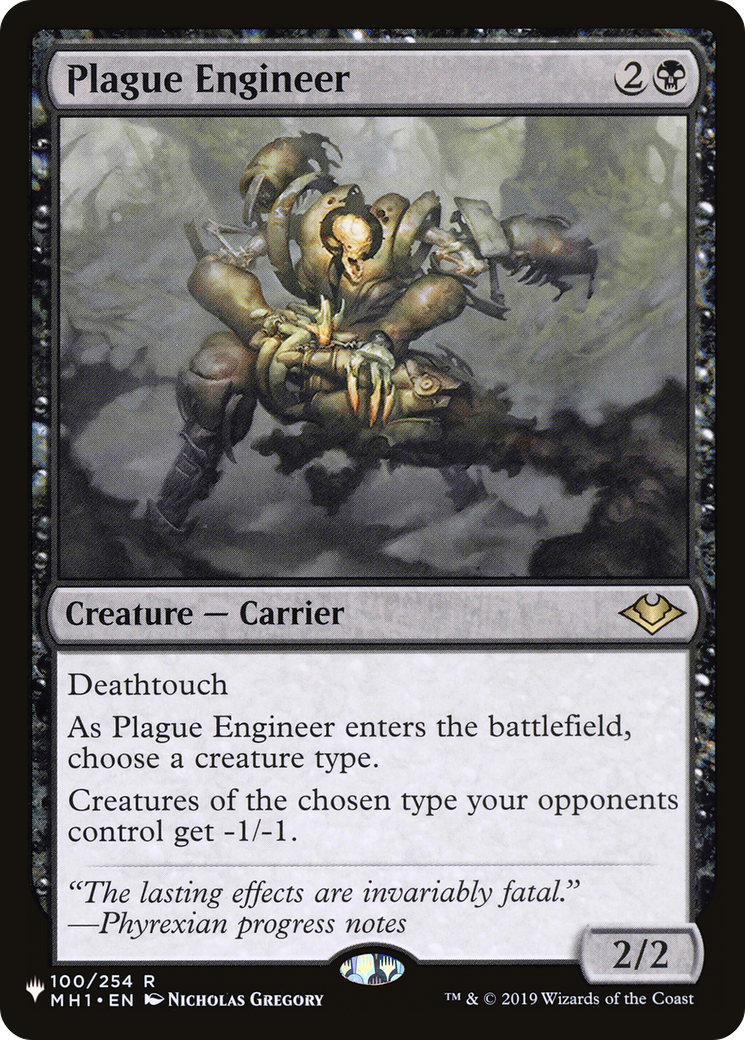 Plague Engineer (LIST-MH1-100) [The List]