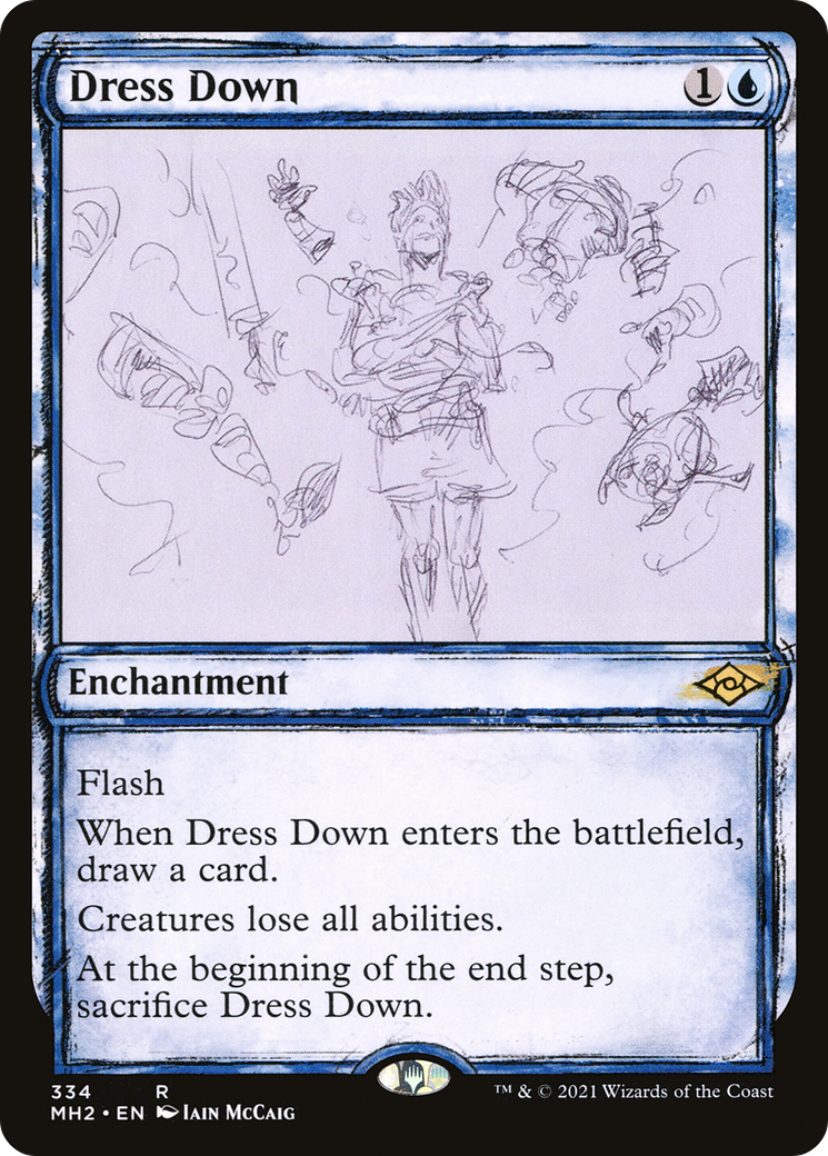 Dress Down (Showcase) (MH2-334) [Modern Horizons 2] Foil