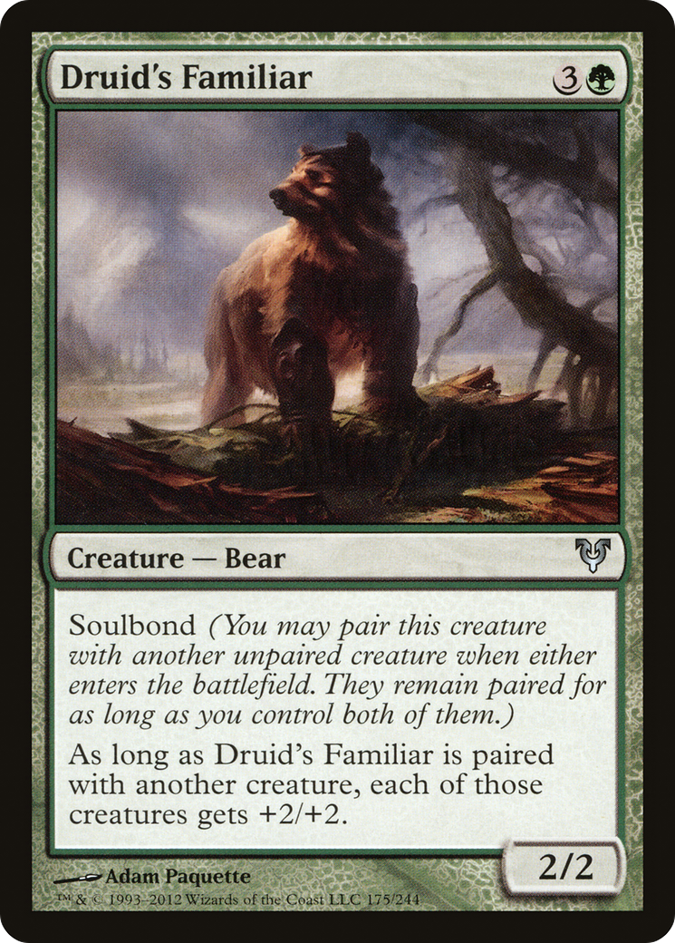 Druid's Familiar (AVR-175) [Avacyn Restored]
