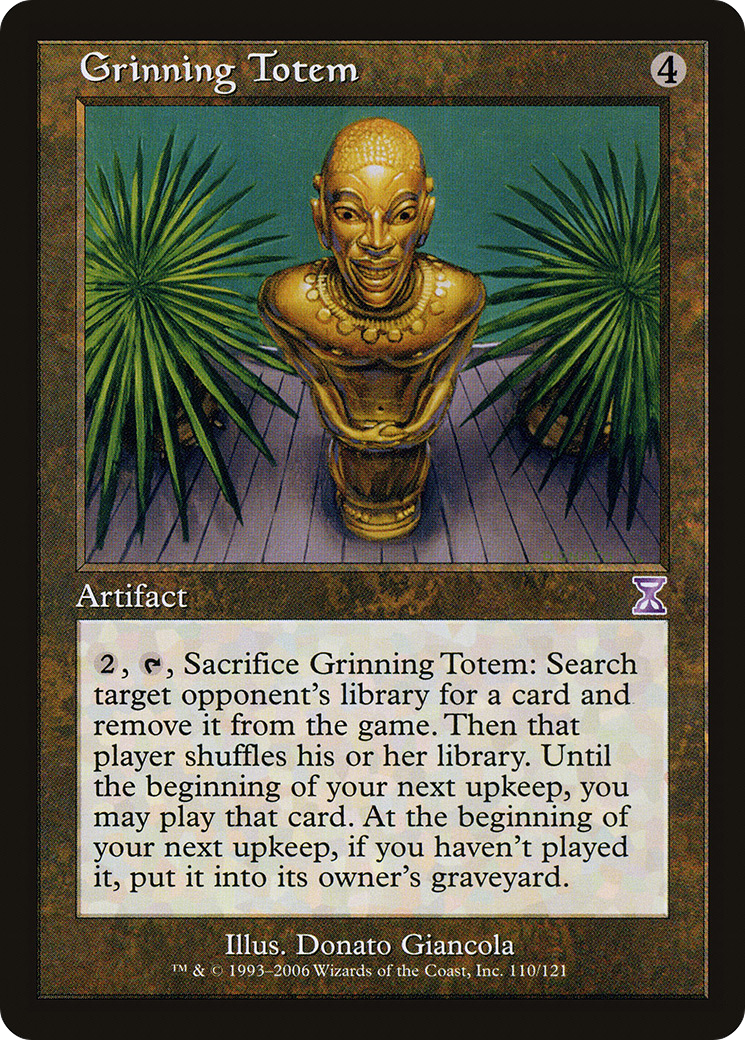 Grinning Totem (TSB-110) [Time Spiral Timeshifted]