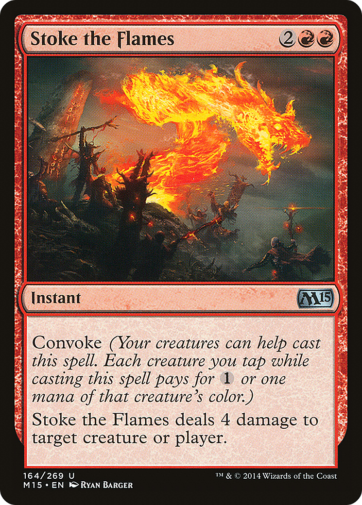 Stoke the Flames (M15-164) [Magic 2015] Foil