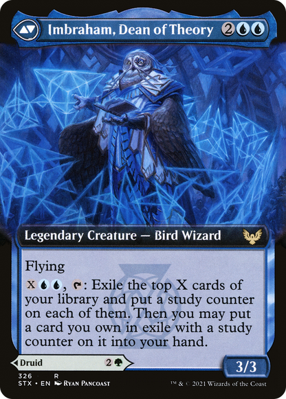 Kianne, Dean of Substance (Extended Art) (STX-326) [Strixhaven: School of Mages] Foil