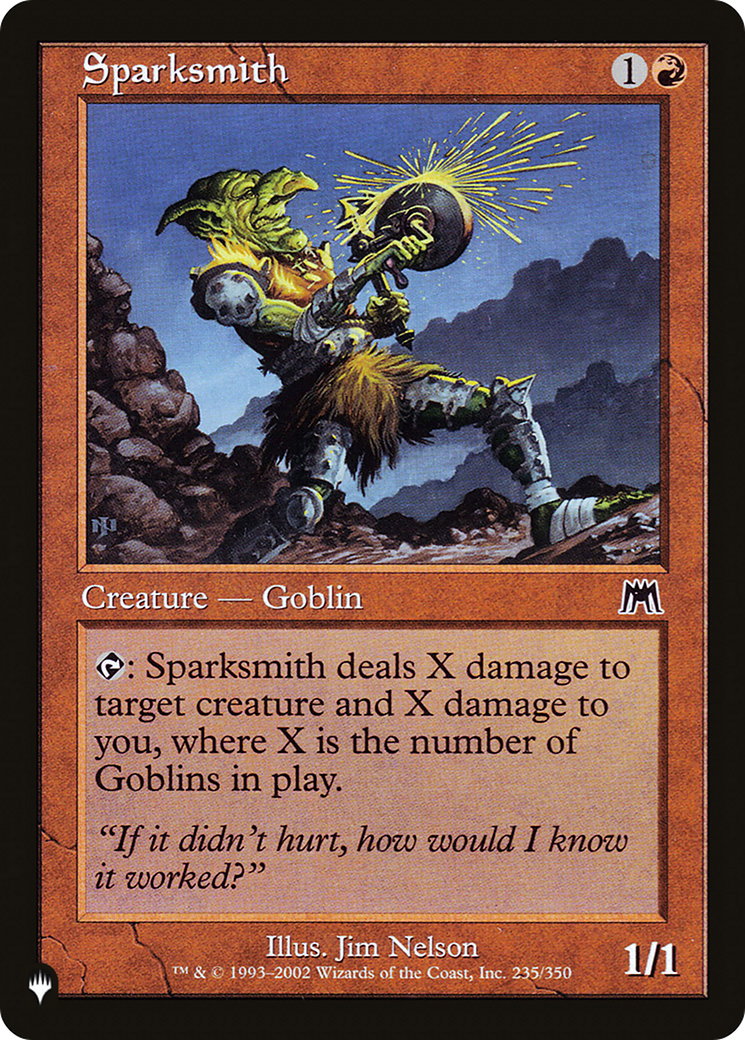 Sparksmith (LIST-ONS-235) [The List]