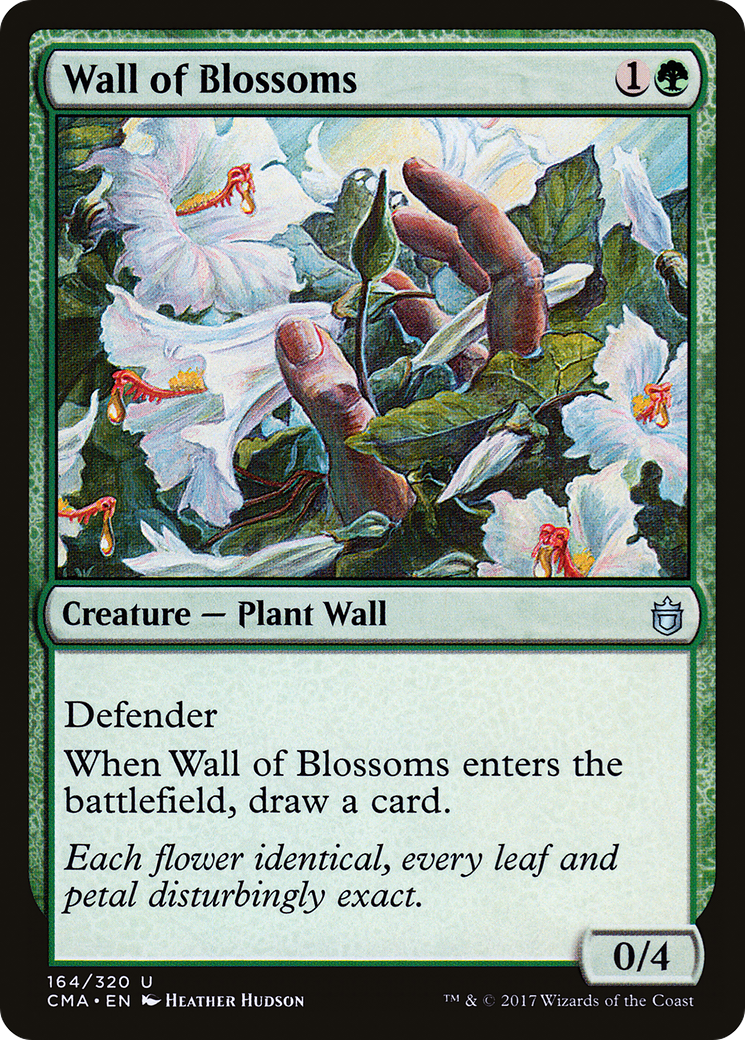 Wall of Blossoms (CMA-164) [Commander Anthology]