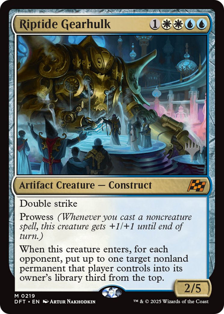 Riptide Gearhulk (PPDFT-219) [Promo Pack: Aetherdrift]