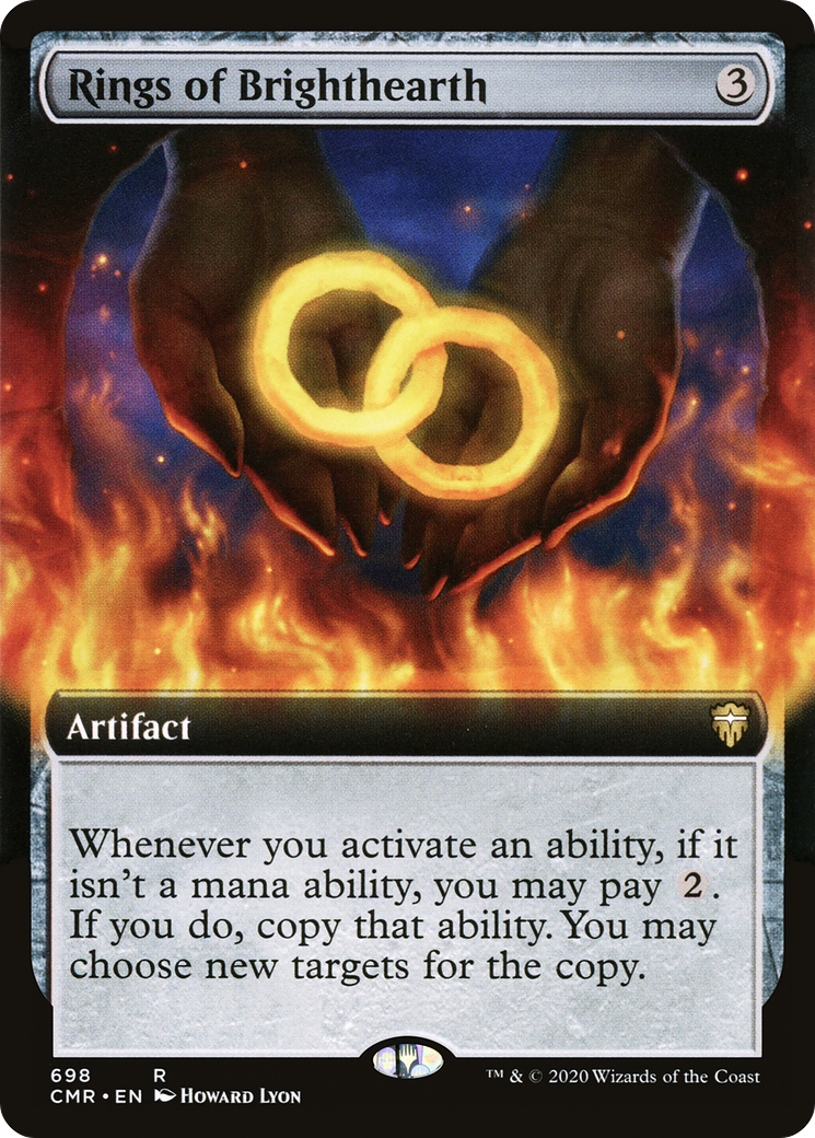 Rings of Brighthearth (Extended Art) (CMR-698) [Commander Legends]