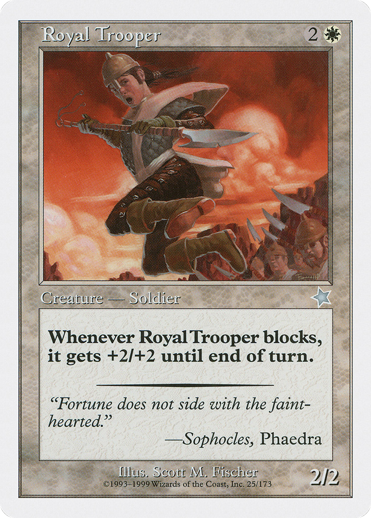 Royal Trooper (S99-025) [Starter 1999]