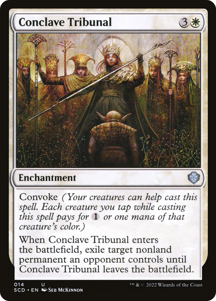 Conclave Tribunal (SCD-014) [Starter Commander Decks]