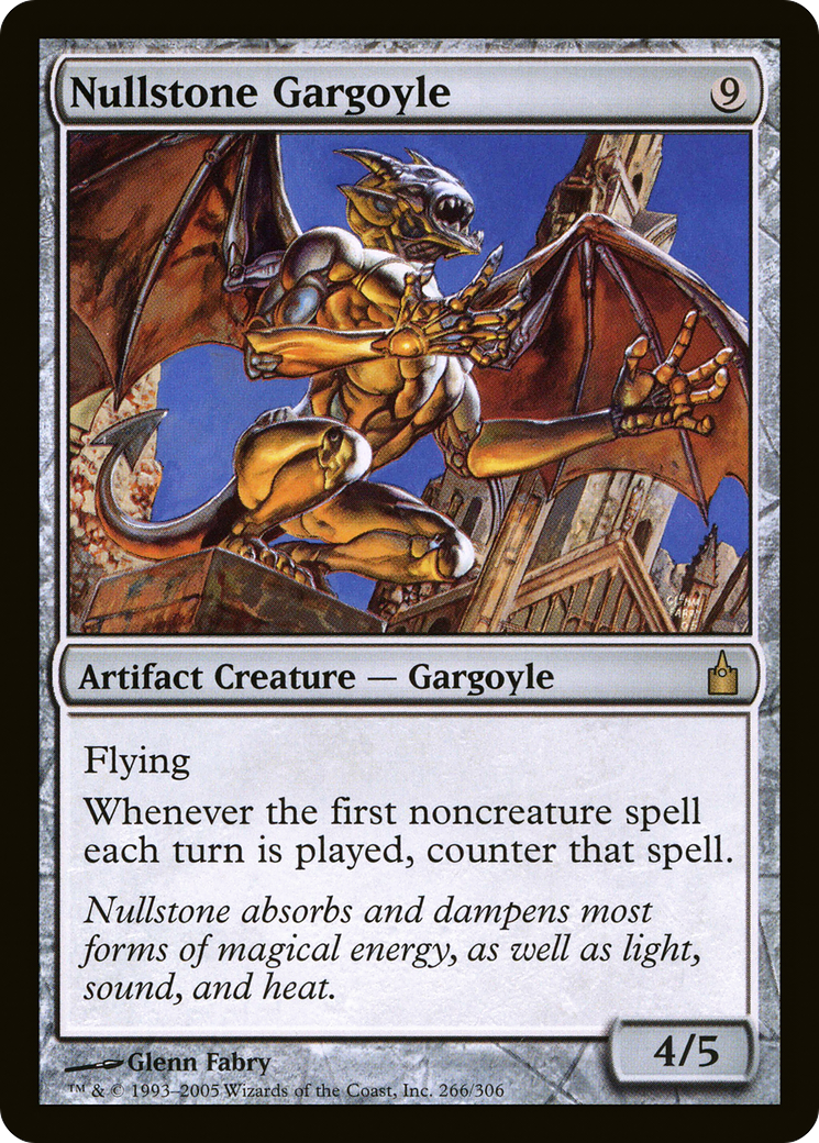 Nullstone Gargoyle (RAV-266) [Ravnica: City of Guilds] Foil