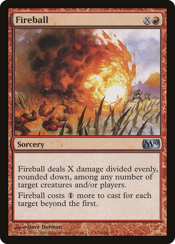 Fireball (M10-136) [Magic 2010] Foil