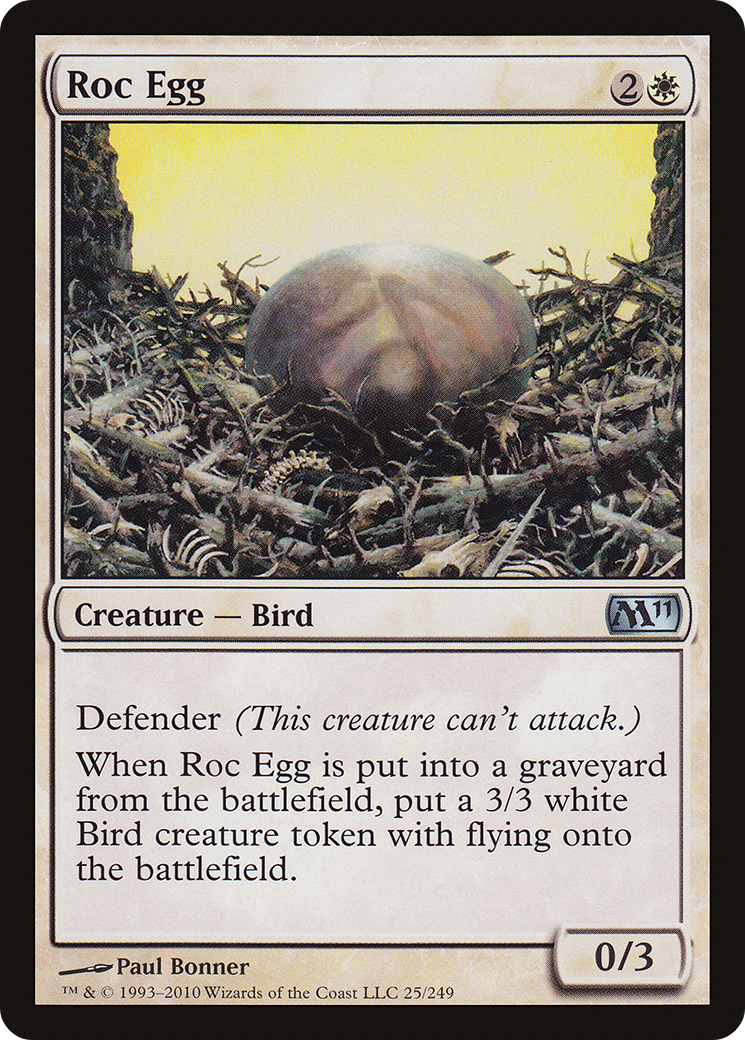 Roc Egg (M11-025) [Magic 2011] Foil