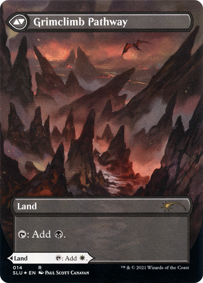 Brightclimb Pathway (Borderless) (SLU-014) (Showcase) (Borderless) [Secret Lair: Ultimate Edition] Foil