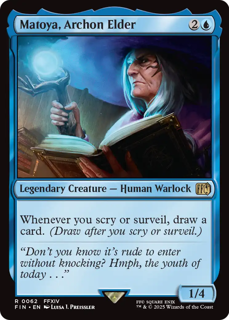 Matoya, Archon Elder (FIN-062) [FINAL FANTASY] Foil