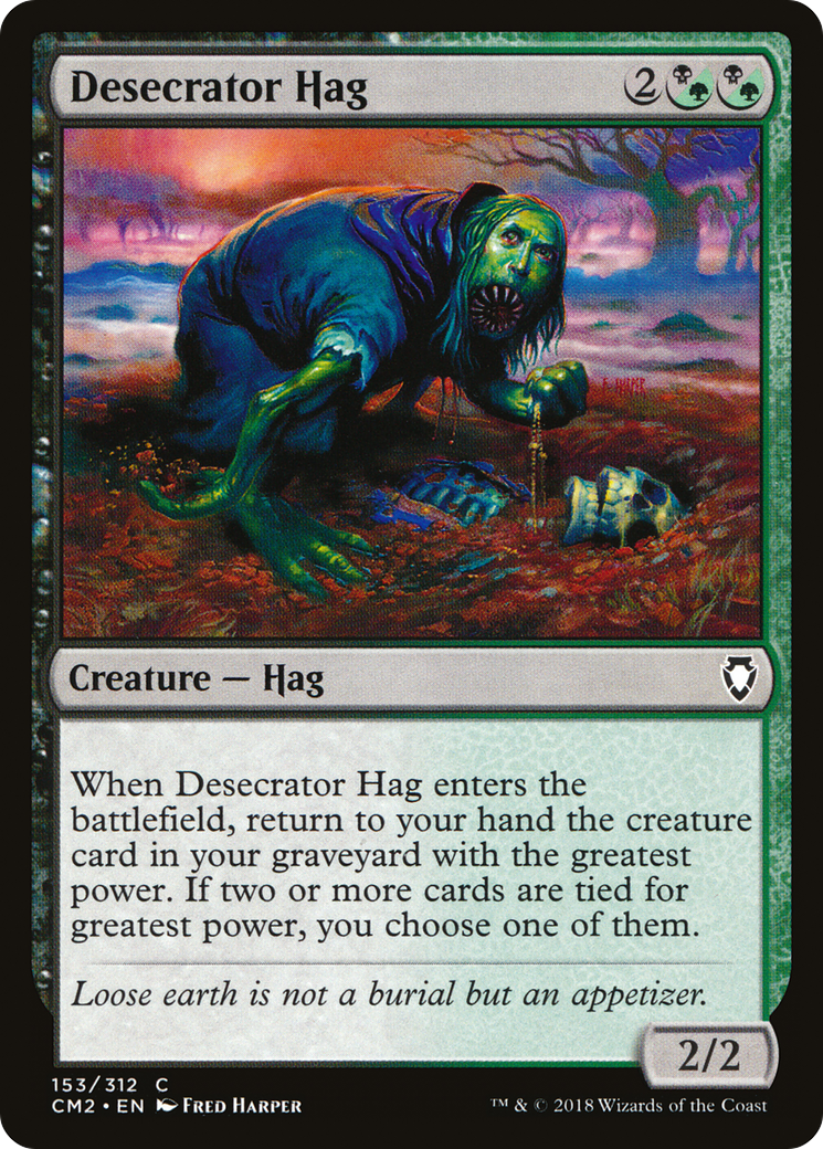 Desecrator Hag (CM2-153) [Commander Anthology Volume II]