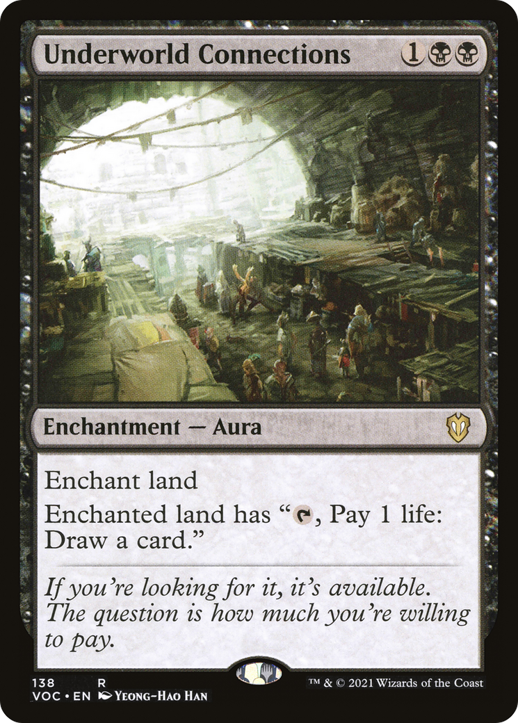 Underworld Connections (VOC-138) [Crimson Vow Commander]