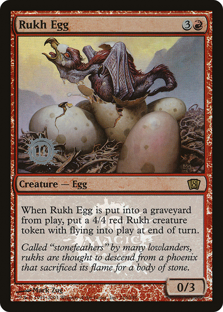 Rukh Egg (LARP-216★) [Eighth Edition Promos] Foil