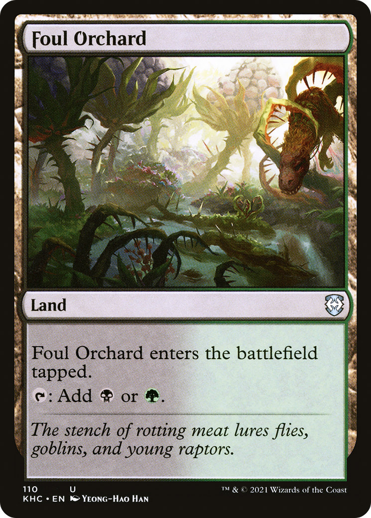Foul Orchard (KHC-110) [Kaldheim Commander]