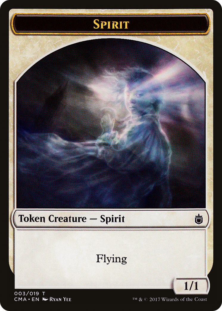 Spirit Token (CMA-003) [Commander Anthology Tokens]