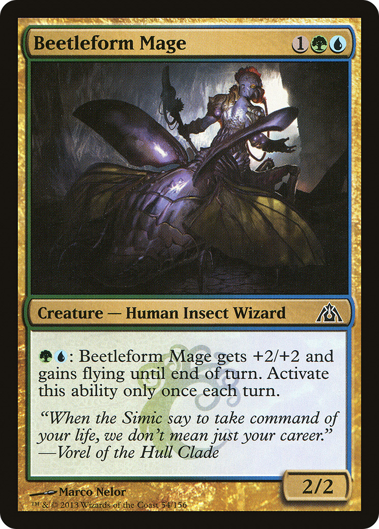 Beetleform Mage (DGM-054) [Dragon's Maze]