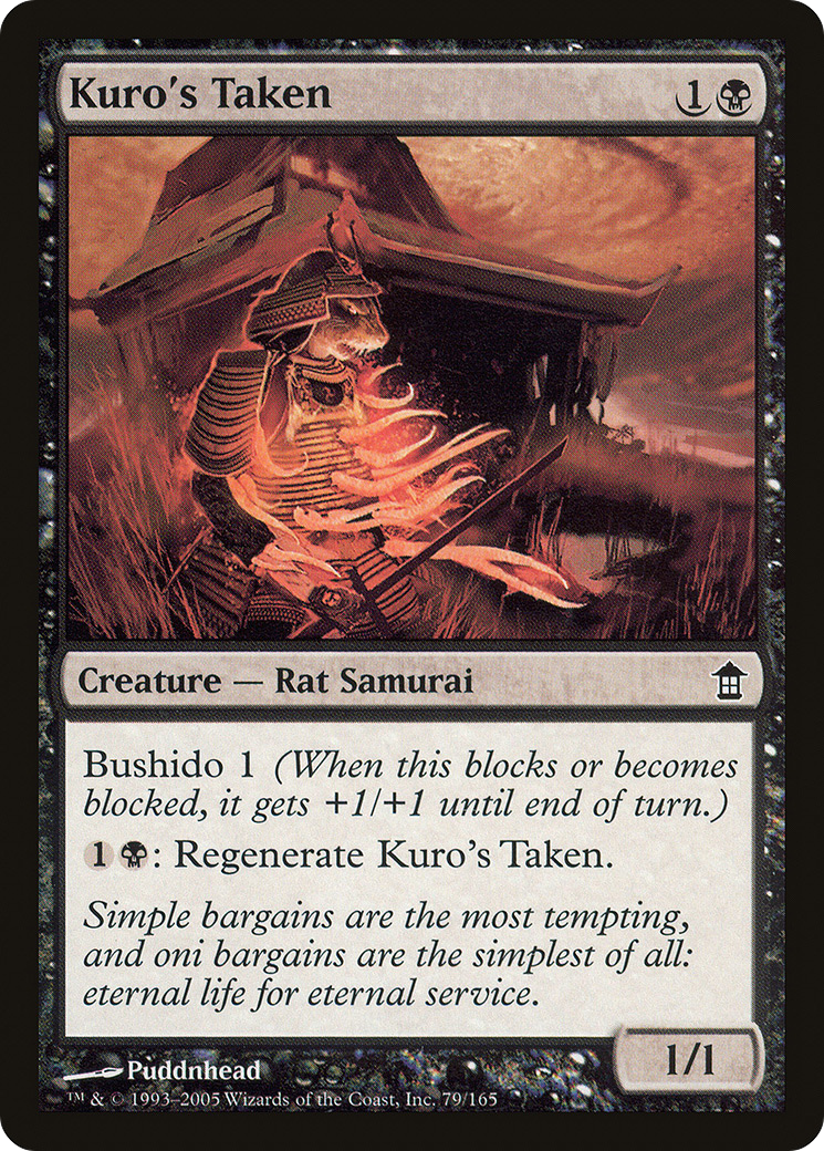 Kuro's Taken (SOK-079) [Saviors of Kamigawa]