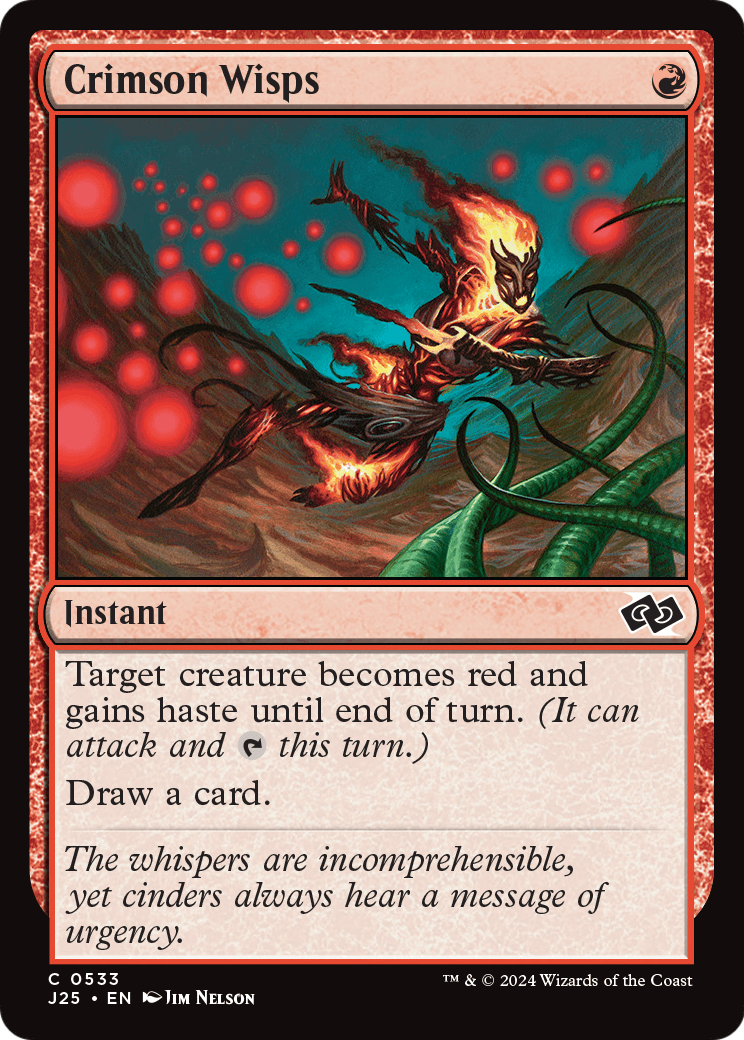 Crimson Wisps (J25-533) [Foundations Jumpstart]
