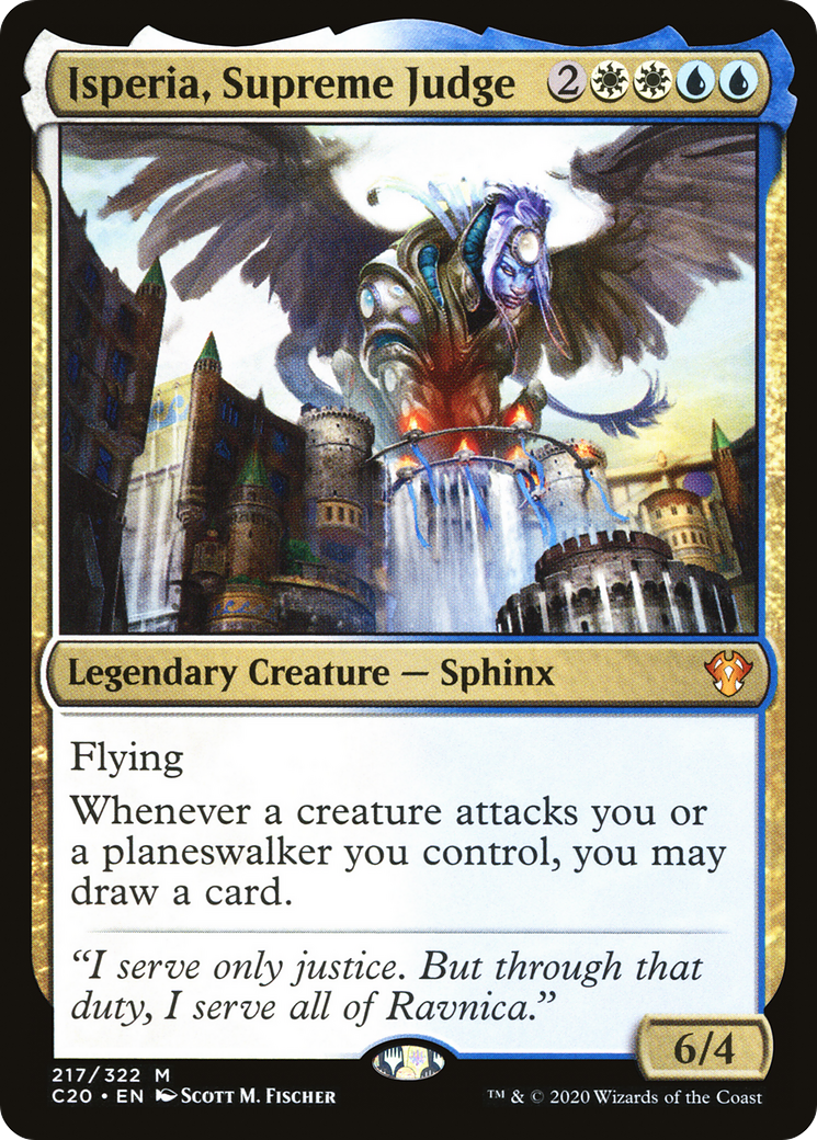 Isperia, Supreme Judge (C20-217) [Commander 2020]