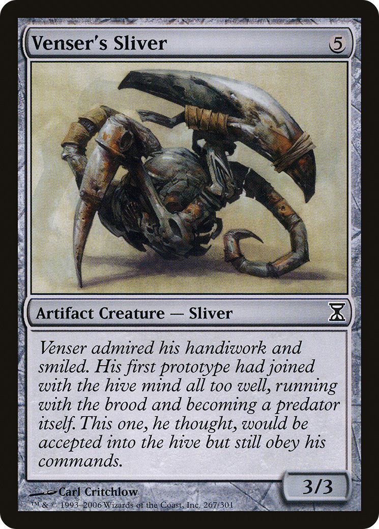 Venser's Sliver (TSP-267) [Time Spiral]