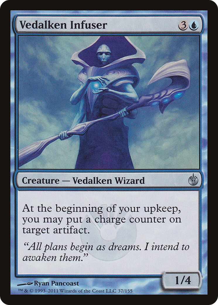 Vedalken Infuser (MBS-037) [Mirrodin Besieged] Foil