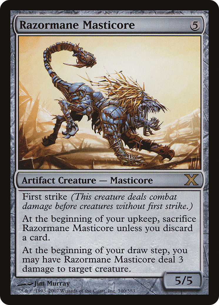 Razormane Masticore (10E-340) [Tenth Edition]