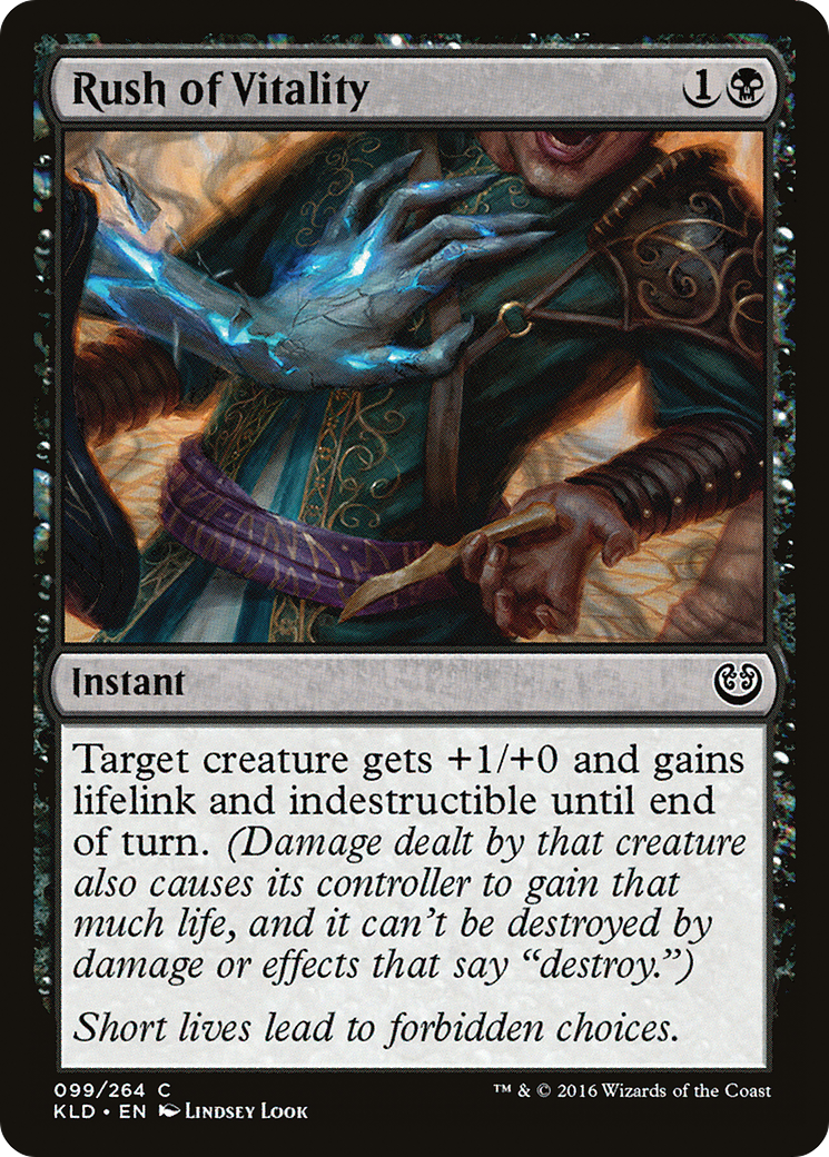 Rush of Vitality (KLD-099) [Kaladesh]