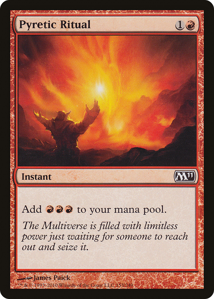 Pyretic Ritual (M11-153) [Magic 2011] Foil