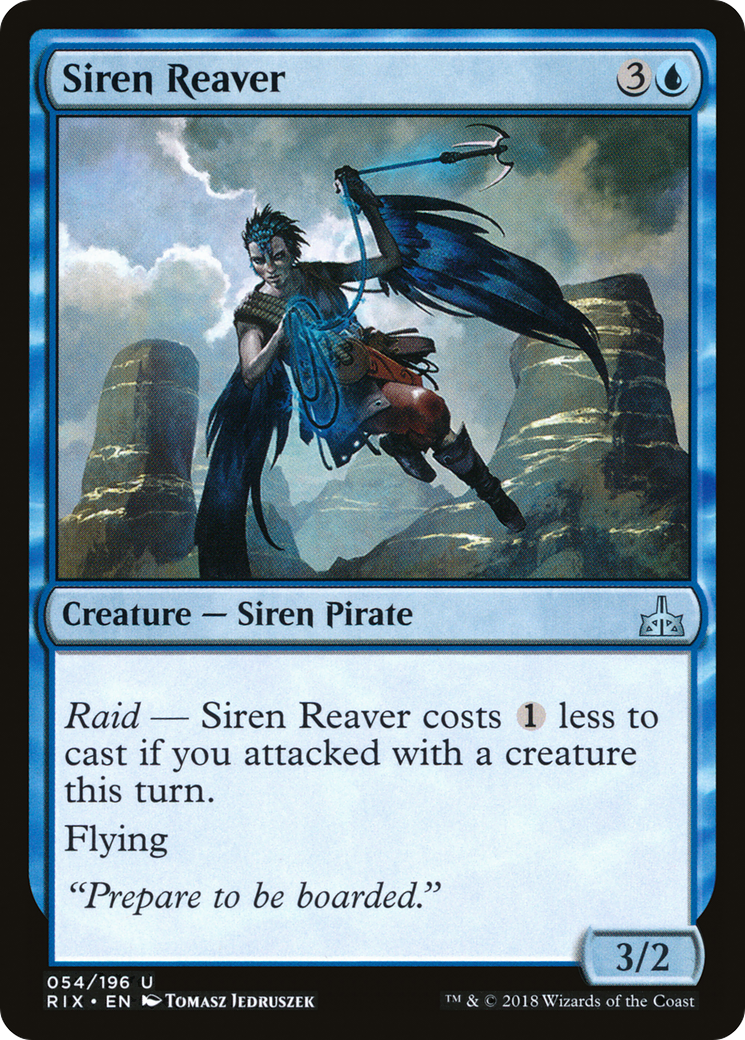 Siren Reaver (RIX-054) [Rivals of Ixalan]