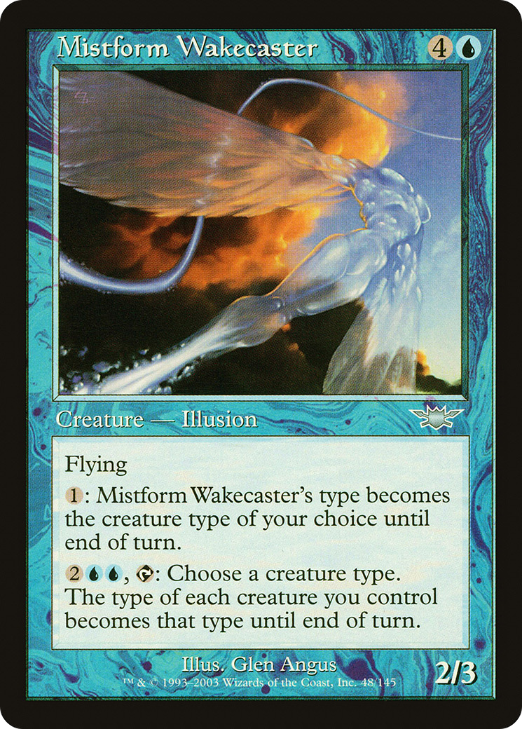 Mistform Wakecaster (LGN-048) [Legions] Foil
