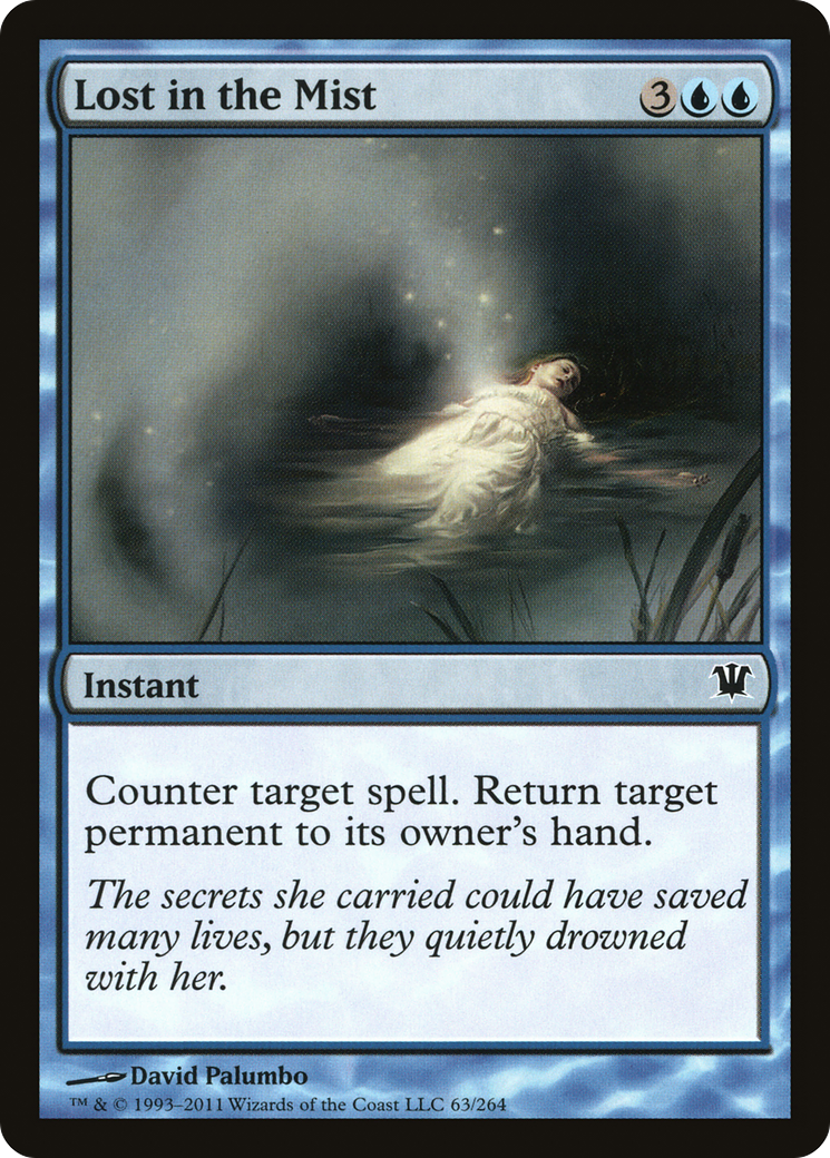 Lost in the Mist (ISD-063) [Innistrad]