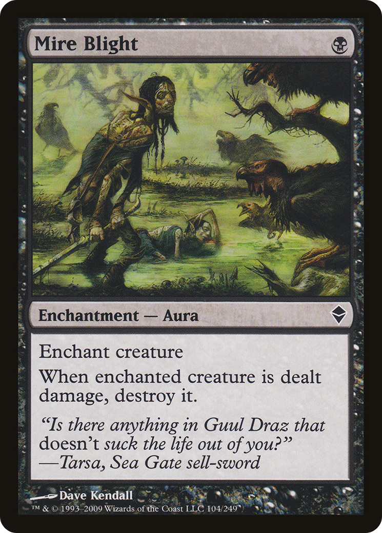 Mire Blight (ZEN-104) [Zendikar] Foil