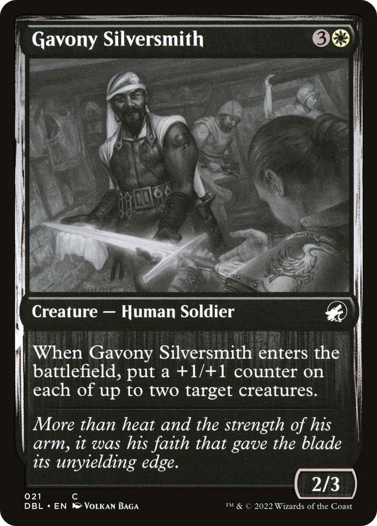 Gavony Silversmith (DBL-021) [Innistrad: Double Feature]