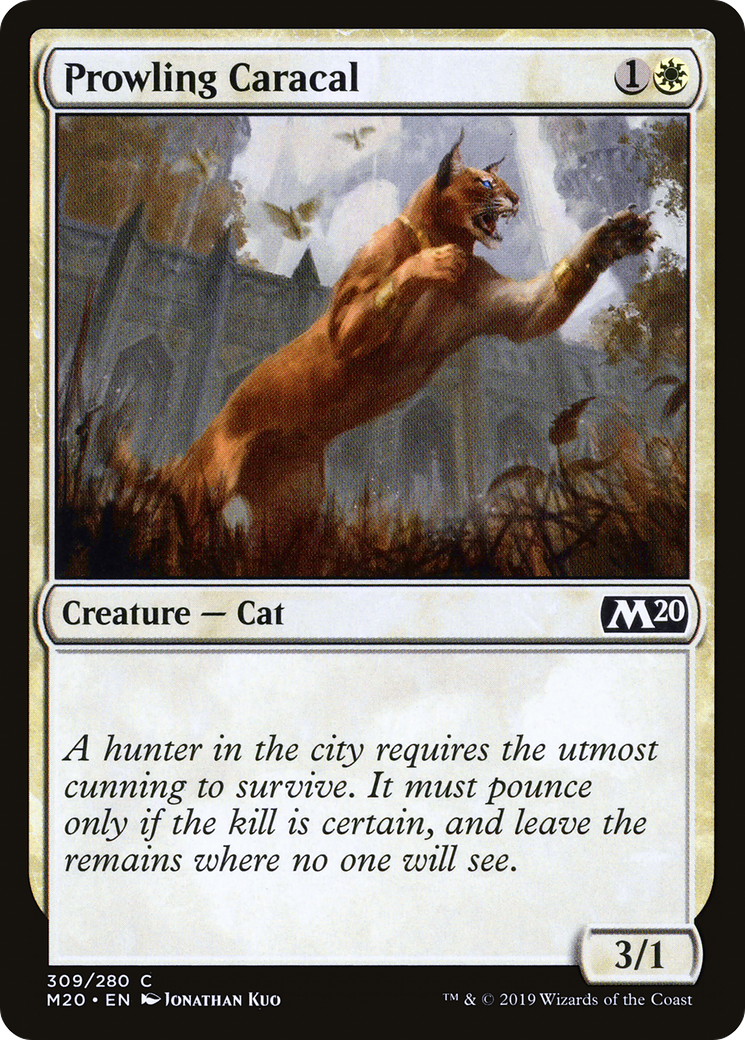 Prowling Caracal (M20-309) [Core Set 2020]