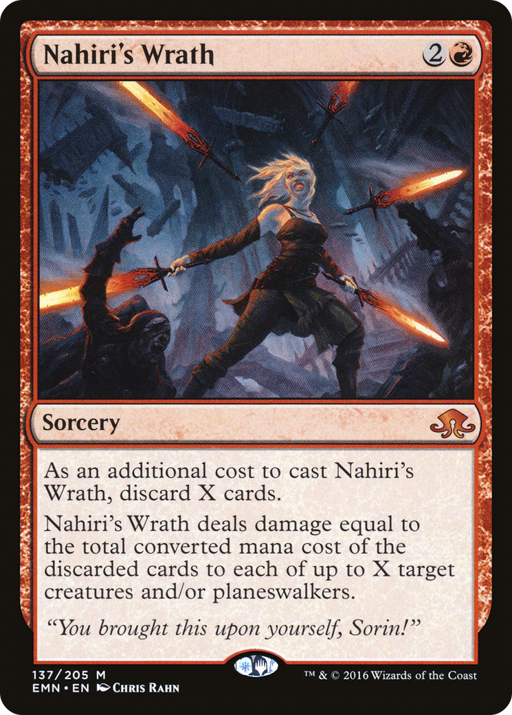 Nahiri's Wrath (EMN-137) [Eldritch Moon]