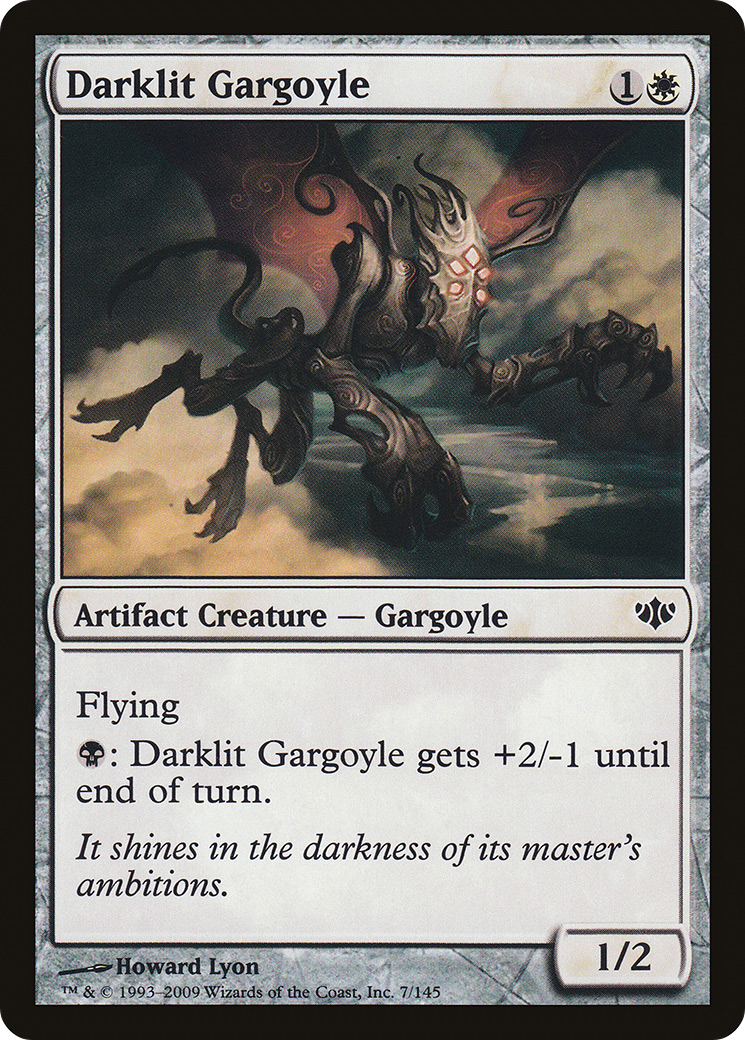 Darklit Gargoyle (CON-007) [Conflux]