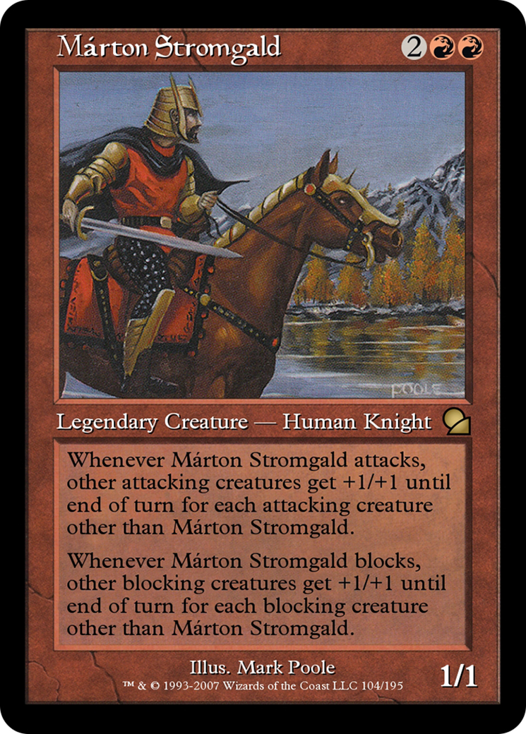 Márton Stromgald (ME1-104) [Masters Edition]