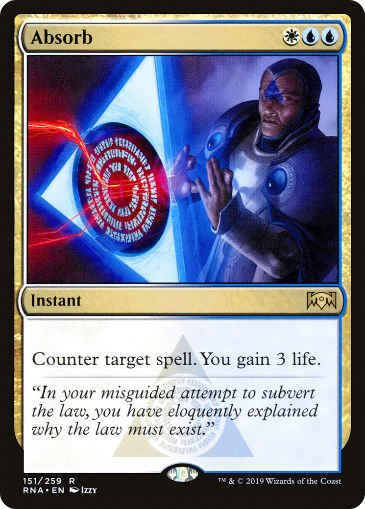 Absorb (RNA-151) [Ravnica Allegiance] Foil