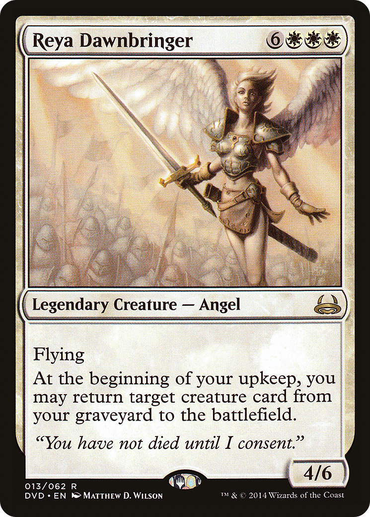 Reya Dawnbringer [Duel Decks Anthology: Divine vs. Demonic]