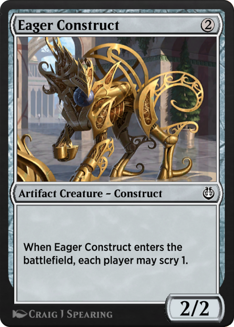 Eager Construct (KLR-236) [Kaladesh Remastered]