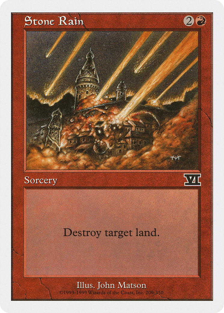 Stone Rain (6ED-209) [Classic Sixth Edition]